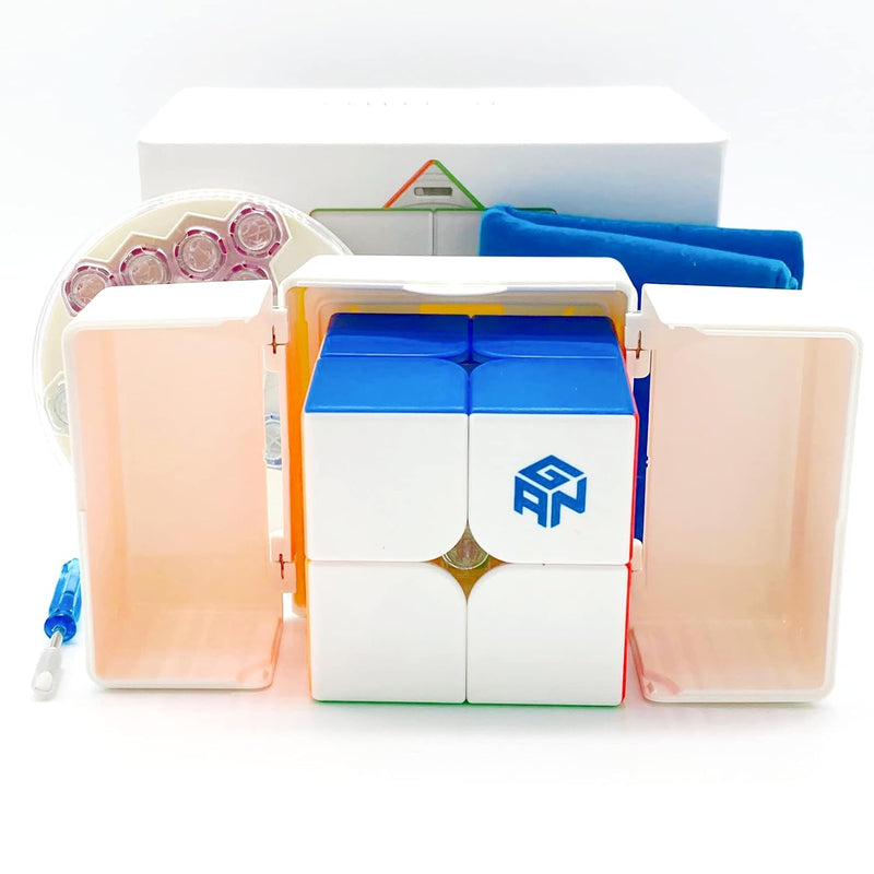 Gan251 M Pro 2X2 Magnetic Speed Puzzle Cube Stickerless Gan 251 M Pro 2X2X2 Cu