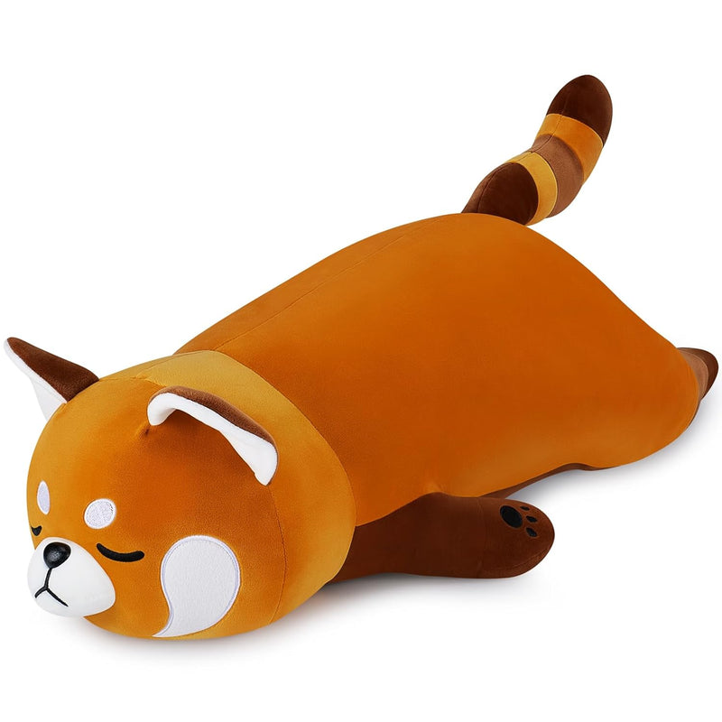 30'' Giant Red Panda Plush Stuffed Animal Red Panda Plush Pillow Plushies,