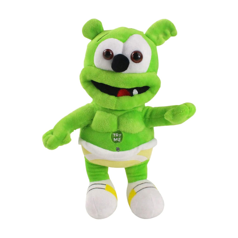 Gummy Bear Plush Green Singing Bear Toy Christmas Celebration Props Accompa
