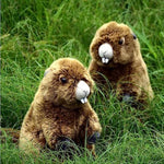 Realistic Groundhog Plush,Super Soft Groundhog Plush,Girl Toys,Gift For Kids Brown 9 Inch