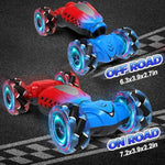 Remote Cars For Kids Ages 4-8, Toys For Ages 5-7, Gift For 4 5 6 7 8-13 Years Old, Gesture Sensing Rc Stunt Car With Lights, Remote Control Car For Boys 8-12, Birthday Gift For Kids