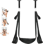 Adjustable Door Swing with Soft Plush Cuffs – Bondage Restraints for Couples