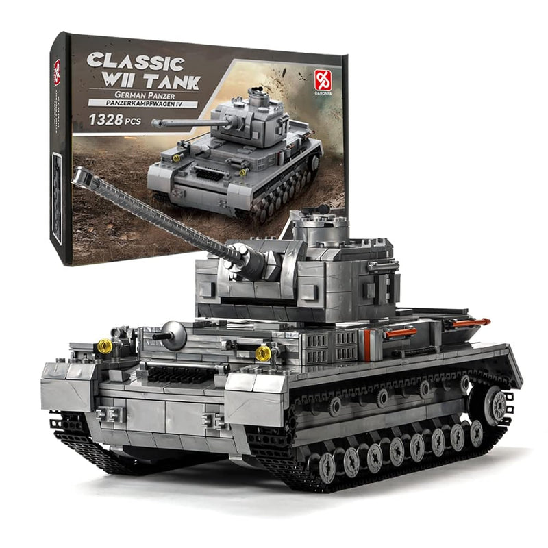 Panzer ? Tank Army Building Block(1328 Pcs),Ww2 Military Historical Collect