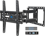 TV Wall Mount for 32-65 Inch TV, TV Mount with Swivel and Tilt, Full Motion TV Bracket with Articulating Dual Arms, Fits 16inch Studs, Max VESA 400X400 mm, 99lbs