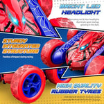 Rc Cars Remote Control Car, Double Sided 360°Flip 4Wd Rechargeable Rc Drift Car,Toys For 3-12 Year Old Boys,Toys For Ages 5-7 Toys For Ages 8-13 Christmas Basket Stuffers (Red)