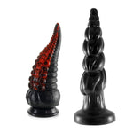 8.7Inch Realistic Tentacle G-Spot Dildo + 15.7Inch Huge Anal Plug