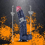 9" Soft Liquid Silicone Realistic Beginner Real Feel Dildo with Suction Cup