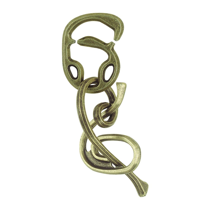Enigma Hanayama Metal Brainteaser Puzzle Mensa Rated Level 6, For Ages 12 A