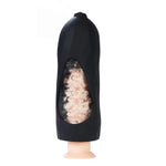 Max 10 Mode Rechargeable Vibrating Stroker Male Masturbating Bj Sex Toy (Black)