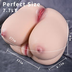 6.6Lb Male Masturbator Adult Sex Doll With Big Boobs,4 In 1 Love Doll 3D Realistic Sex Dolls For Men,Pocket Pussy Adult Toys Stroker With Vagina Anal Breast Male Sex Toy (3Kg)