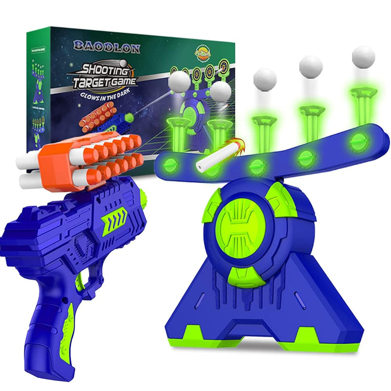 Shooting Games Toy For Age 5, 6, 7, 8, 9, 10+ Years Old Kids, Boys Glow In
