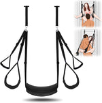 Adjustable Door Sex Swing with Padded Support – Erotic Sling for Couples, 300lbs Limit