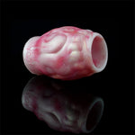Hollow Male Penis Sleeve Silicone Penis Enlarger Sleeve Men Adult Sex Toy, Small Penis Sheath With Knot For Male Adult Toys, 3 Different Sizes (S)