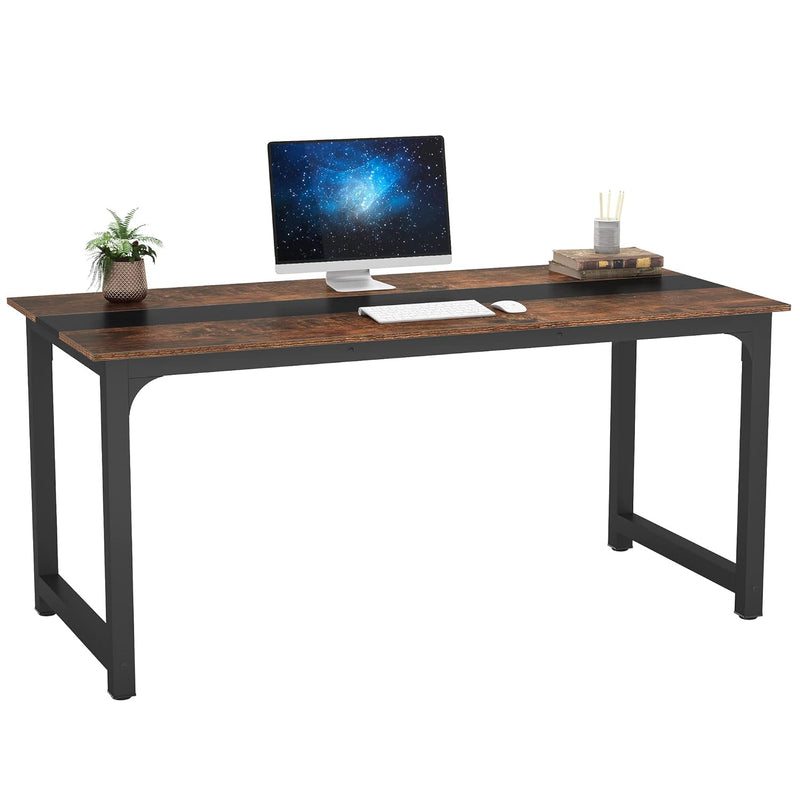 Modern Computer Desk, 70.8 X 31.5 Inch Large Office Desk Computer Table Study