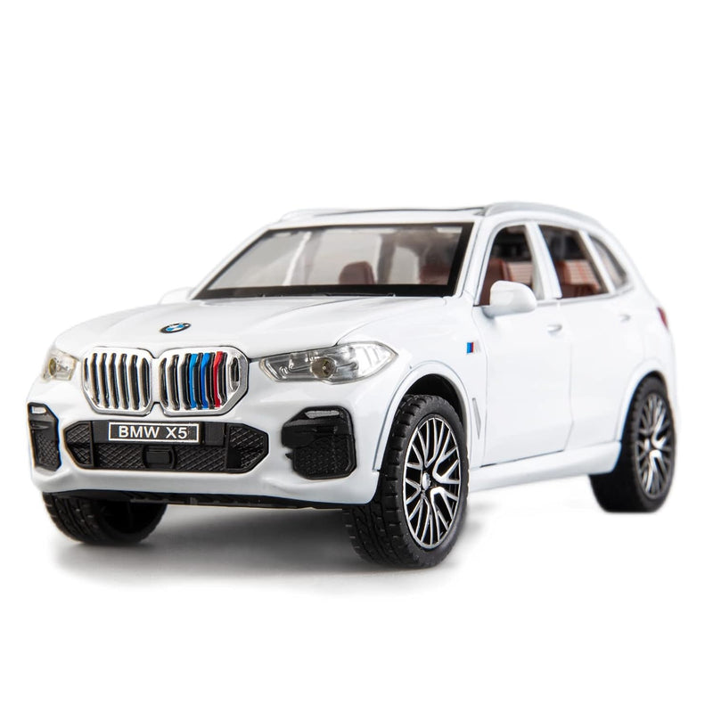 1:32 Comapatible For X5 Suv Model Car Toy, Zinc Alloy Pull Back Toy Car Wit