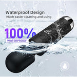 Vibrator Wand Rechargeable, Clitoral Stimulator G Spot Vibrators With 20 Patterns & 8 Speeds, Personal Cordless Wand Massager, Quiet & Waterproof Adult Sex Toys For Couples Women (Black)