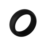 F-64 100% Liquid Silicone Cock Ring For Erection Enhancement - Smooth Penis Ring Sex Toy For Men & Couples - Stretches 2X Its Size - 1.22" (31Mm) Inner Diameter - Adult Sex Toys (Black, Small)