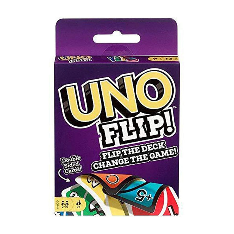 Uno Playing Card Game Mattel Games Wild Card Uno Flip Uno (Wild Card Uno)