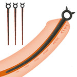 3Pcs Silicone Soft Urethra Extra Long Bamboo Progressive Expansion Massage Catheter Urethra Plug Manual Masturbation Orgasm Device For Men