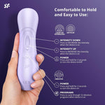 Pro 2 Generation 3 (No Bluetooth) With Liquid Air Vibrator Sex Toy | Adult Toys For Women | Sucking Clitoral Stimulator | Vibrating Sexual Pleasure Device | Stimulation Vibrators (Lilac)