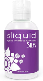 Silk Hybrid Lubricant – Long-Lasting Silicone & Water-Based Blend, Hypoallergenic, 4.2 oz