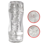Dual Open Ended Masturburbator Male Masturbator Sleave Pocket Pussy Sex Toy For Adult, Male Mastubrator Toy Realistic Adult Sex Toy For Men Textured Vagina Massager