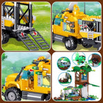 Dinosaurs Building Blocks Set, Dinosaur Toys For Age 8-14 Years,Dinosaur Park World, Birthday Gifts For Boys And Girls (546 Pcs)