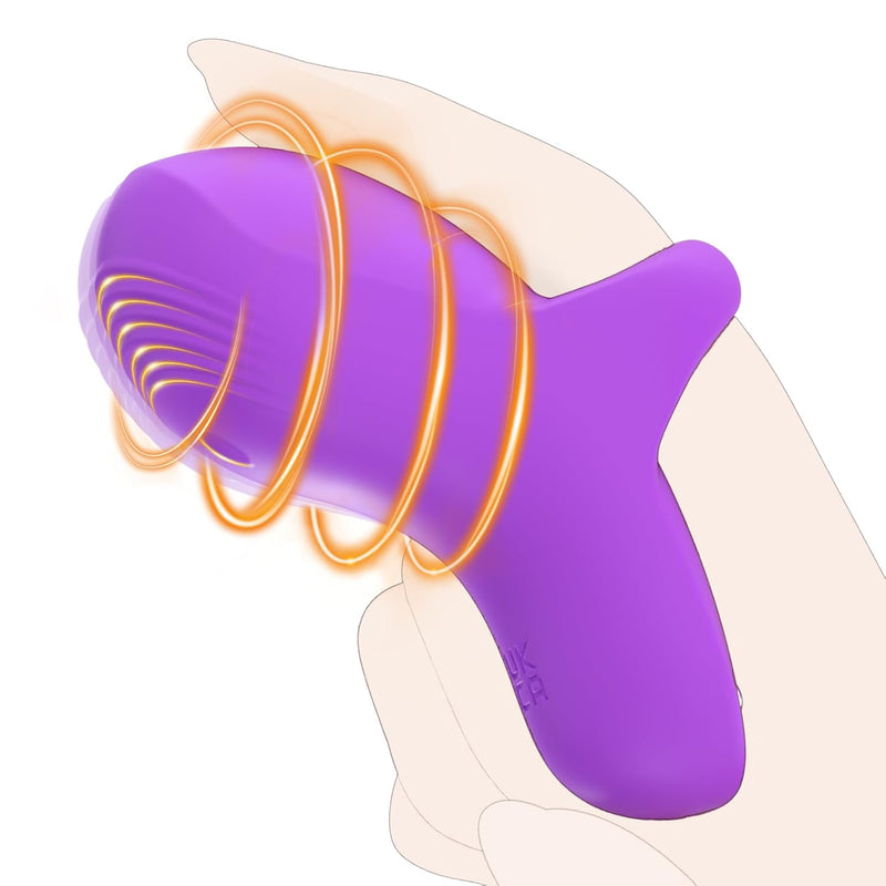 Finger Vibrator, Bullet Vibrator G-Spot Finger Vibrator, Finger Massager Masturbator Vagina Stimulator With 9 Modes, Dildo Sex Toys For Women