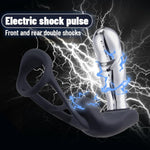 Prostate Massager Vibrating Butt Plug Anal Toy Estim Anal Vibrators Male Sex Toy With Electric Shock With Remote Control Prostate Vibrator Anal Dildo Adult Toys For Men Women