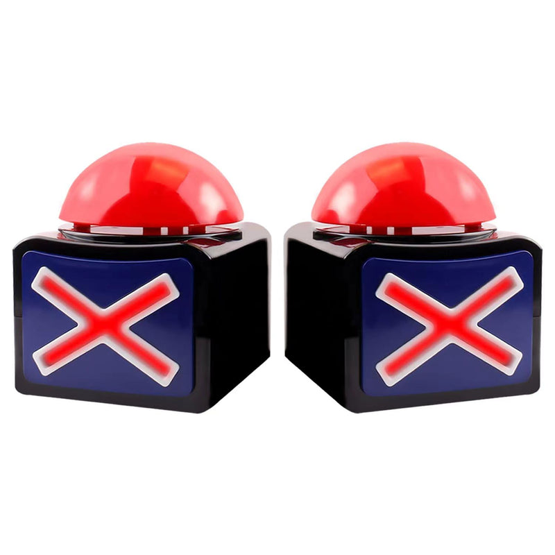 Game Buzzer, Party Competition Prop Toy With Lights And Alarm Sound Game Show