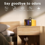 MA10K-PRO Ozone Generator 10000 mg/h High Capacity O3 Machine, Home Ionizer Odor Remover, Yellow