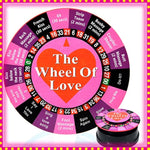 Electric Sex Roulette Wheel Spinner Turntable For Couple Games Novelty Foreplay Sex Toy For Lover Erotic Bedroom Game Activity Ideas