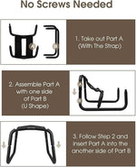 Foldable Couples Support Chair with Flexible Elastic Design