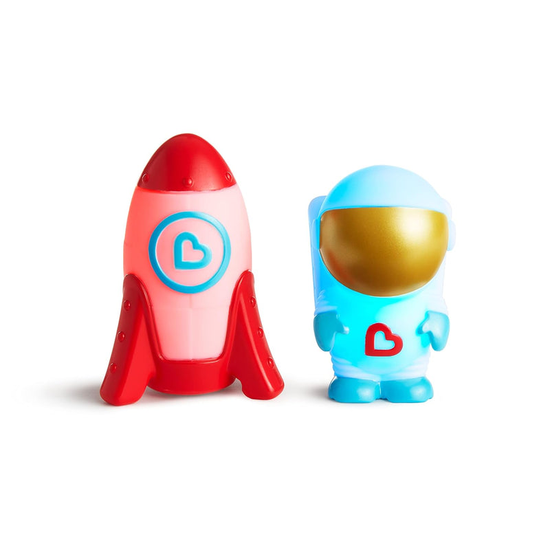 Munchkin Galaxy Buddies Water Safe Light Up Baby and Toddler Bath Toy, Astr