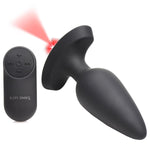 Laser Series 28X Large F*Ck Me Vibrating Anal Plug With Remote For Women, Men, & Couples, Anal & Prostate Massager Adult Toys, Easy To Clean & Recharge, Premium Silicone Butt Plug - Large