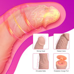 Harness Strap-On Vibrating Dildos - 10 Modes, Adjustable, Remote