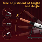 Sex Machine Dildo Machine Multi-Speed And Multi-Angle Thrusting Love Machine Sex Toy With Heating Dildo, Adjustable Sex Gun With Automatic Dildos Vibrator For Women Men And Couples (Black)