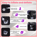 Inflatable Support Pillow Sofa ā Intimate Lounge Chair for Couples & Relaxation