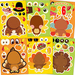 Thanksgiving Stickers for Kids, 36 Sheets Thanksgiving Crafts and Activities