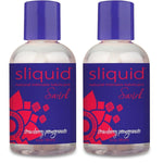 Strawberry Pomegranate Swirl Natural Lubricant, 4.2 Ounce Water-Based Formula