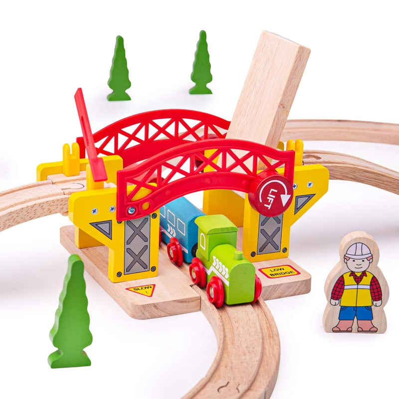 Lifting Bridge Other Major Wooden Rail Brands Are Compatible