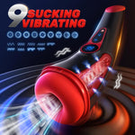 Sex Toys For Men Male Masturbator - App Control Adult Toys Male Masturbators Penis Pump With 9 Sucking & 9 Vibrating, 3D Textured Sleeve Heating Blowjob Mens Sex Toy, Lcd Display Pocket Pussy For Men