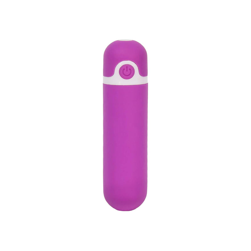 Rechargeable Vibrating Bullet Purple, Waterproof, Multispeed And Multifunction, Adult Sex Toy
