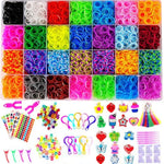 12080+ Pcs Loom Bands Bracelet Making Kit for Kids, DIY Friendship Craft Set