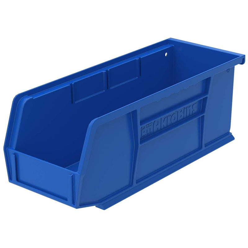 30224 Akrobins Plastic Hanging Stackable Storage Organizer Bin, 11-Inch X 4-Inch