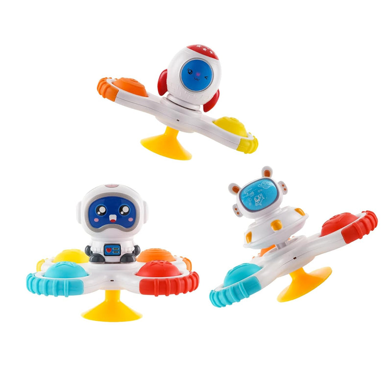 Suction Cup Spinner Toy For Baby 12 18Months, Bath Toys For Toddlers 1 3, B