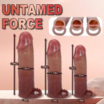 6.88" Realistic Penis Sleeve Girth Enhancer For Men, Reusable Pennis Sleeve Girth Enhancer For Men, Pennis Extender Sleeves Realistic, Pennis Sleeve Girth Enhancer For Sex