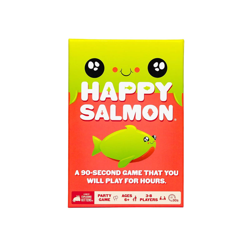 Exploding Kittens Presents Happy Salmon - Card Games for Adults, Teens and
