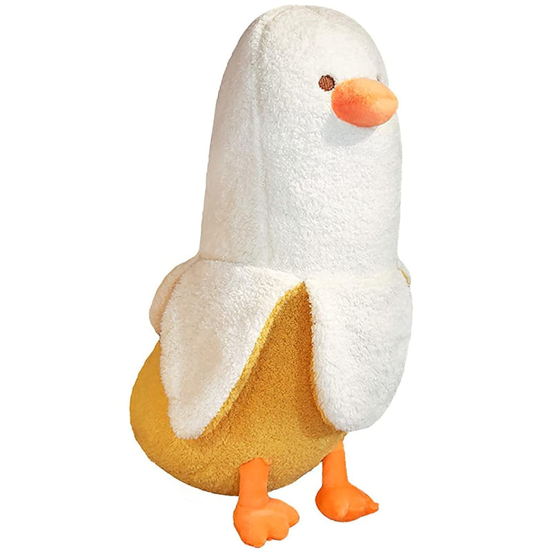 Banana Duck Plush Toy Cute Plushie Hugging Plush Pillow Duck Stuffed Animal