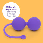 Excite Silicone Pleasure Balls - 74 G - Silicone - Latex & Phthalate Free